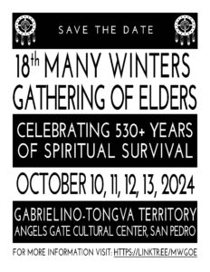 18th Many Winters Gathering of Elders